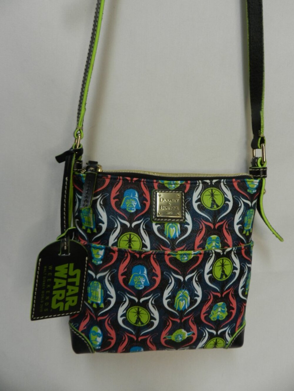 Dooney & Bourke Disney Star Wars Weekends 2015 Crossbody bag purse front pocket